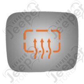 Glace de rétroviseur droit pour Jeep Renegade BU, BV - 0815.876 / 5704H / 68294966AA / 68294966
