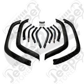 Kit de 4 élargisseurs d'ailes origine avec fixations et visserie - Jeep Cherokee XJ (phase 2) - 5FWKMMT