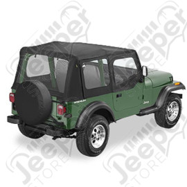 Bache de rechange, couleur: black denim, Wrangler YJ 