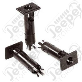 Kit de douilles à mortaise (inserts pour demi portes) couleur Black - 5FB63RXAK
