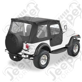 Bâche "Tigertop" - Couleur : Black Crush - Jeep CJ7 - Bâche Bestop - 51408-01