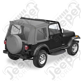 Bache complète "SUNRIDER" - Couleur: Charcoal (gris) - Jeep CJ7, Wrangler YJ - 51698-09 - Bâche soft-top Bestop
