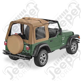 Bache complète "SUNRIDER" , couleur spice (marron) , Wrangler TJ