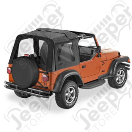 Bache complète "SUNRIDER" , couleur Black Diamond (noir) , Wrangler TJ