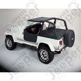 Bikini de couleur noir (black) pour Jeep CJ5 - 52517-01