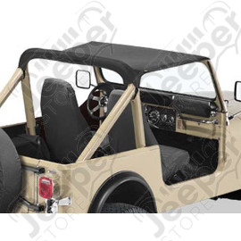 Bikini de couleur noir (black) pour Jeep CJ7