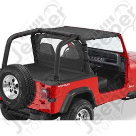 Bikini "Strapless" - Couleur : Black Denim - Jeep Wrangler YJ - 52519-15 / 41514-15 / 13574.15 / 13584.15 / 13584-15 / 13574-15 / BT30015
