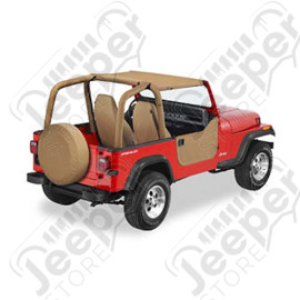 Bikini Strapless - Couleur : Spice (marron) - Jeep Wrangler YJ - 52519-37 / 41514-37 / 13584.37 / 13574.37 / BT30037
