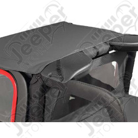 Bikini Header - Couleur : Black Diamond - Jeep Wrangler TJ