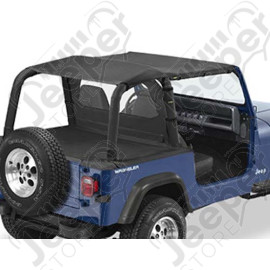 Bikini Version "Safari" - Couleur : Black Denim - Jeep Wrangler YJ - 52529-15 / 51524-15 / 41524-15