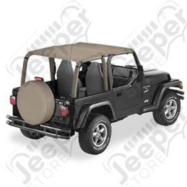 Bikini Header version Safari - Couleur : Dark Tan - Jeep Wrangler TJ