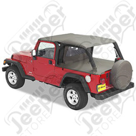 Bikini Header version Safari - Couleur : Khaki Diamond - Jeep Wrangler TJ Unlimited