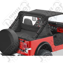 Sacs de rangement latéraux (paire). Couleurs: Black Denim. CJ5/CJ7/YJ. 