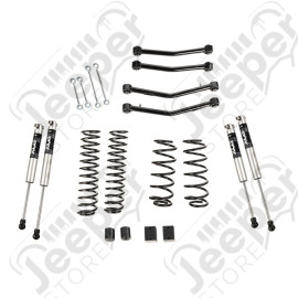 Kit réhausse 4" (+10cm) avec amortisseurs FOX pour Jeep Wrangler JL Unlimited (4 portes)