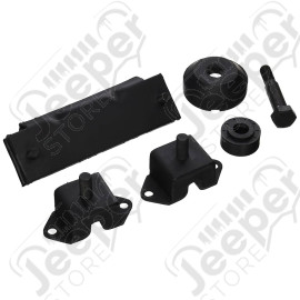 Kit silentblocs moteur et boites Jeep Willys MB, GPW, M20, M38, M38A1, CJ2A, CJ3A, CJ3B, CJ5