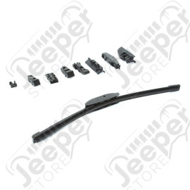 Balai d'essuie glace gauche ou droit (plat et vie prolongée) pour Jeep Wrangler JL