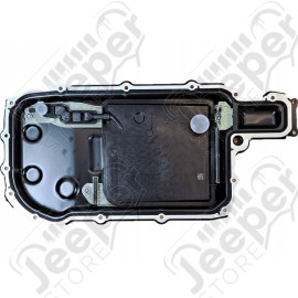 Filtre de boite automatique (crépine) avec carter, joint et visserie pour 8P75PH 8 vitesses - Jeep Wrangler JL Unlimited 2.0L Turbo essence Hybride 4xe PHEV - 68507897AA / 68507897