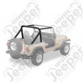 Kit Housses arceau de sécurité, Couleur: Black Denim, Jeep Wrangler YJ - 768715
