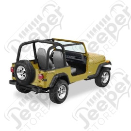 Housse d'arceau de sécurité, Couleur: Black Denim, Jeep Wrangler YJ