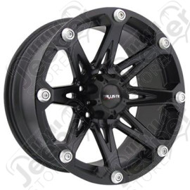 Jante alu Ballistic 814 Noir 9x17 / 5x114.3 / ET: -12 - 814790545-12FB / 8147NFBA - Jante Alu 17 pouces