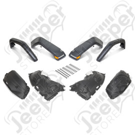 Kit de 4 élargisseurs d'ailes Mopar Rubicon US pour Jeep Wrangler JL (2 ou 4 portes)