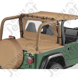Rideau coupe vent "Windjammer" - Couleur : Spice - Jeep Wrangler TJ - 80030-37