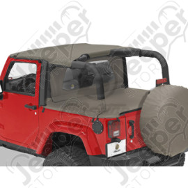 Windjammer - Couleur : Khaki Diamond - Wrangler JK (2 portes) - 80031-36