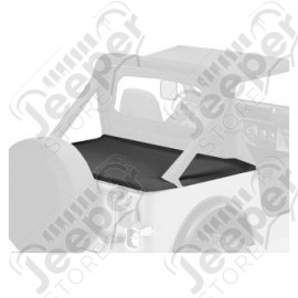Couverture de plateau de chargement "Duster" (vendue sans armature) Couleur Marron - Jeep CJ7 et Wrangler YJ - 90003-37 / 90003-07