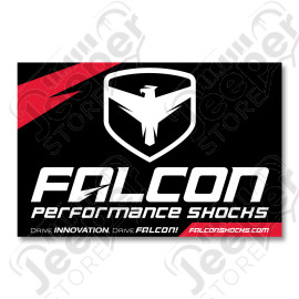 Falcon Performance Shocks Banner – 3ft X 4.5ft