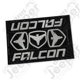 Falcon Performance Shocks Sticker Sheet - 6" X 8"