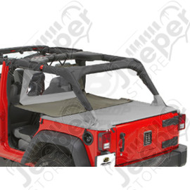 Extension couverture de plateau de chargement "Duster" Couleur Khaki Diamond - Jeep Wrangler JK Unlimited - 90034-36
