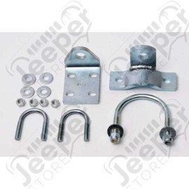 Kit de montage pour amortisseur de direction renforcé pour la réf: 50-JS-6679 pour Jeep CJ5 et CJ7
