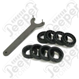 kit silentblocs pour tirants de pont procomp réf: ECP55727-2, Wrangler JK