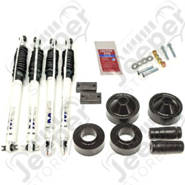 Kit réhausse 1.75" (45mm) avec amortisseur procomp ES9000, Wrangler JK