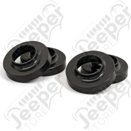 Kit réhausse +0.75" (+19 mm) de 4 cales en polyuréthane - Jeep Wrangler TJ et Grand Cherokee ZJ / ZG - KJ09108 / KJ09108BK