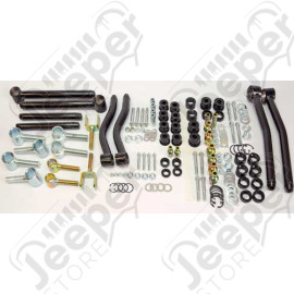 Kit 8 tirants de pont réglable sur rotules et renforcé, Wrangler JK