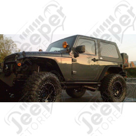 Hard Top Fast back, standard avec essuie glace arrière, Jeep Wrangler JK (2 portes)