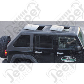Hard Top Fast Back, 2 toits ouvrants, Jeep Wrangler JK Unlimited (4portes)