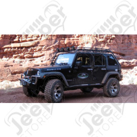 Hard Top Fast Back, standard avec essuie glace Jeep Wrangler JK Unlimited (4 portes)