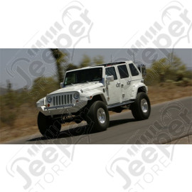 Hard Top T-TOP, standard avec essuie glace Jeep Wrangler JK Unlimited (4 portes)