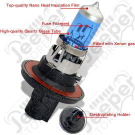 Ampoule H13 - 100W/90W - 5000K - 12 volts