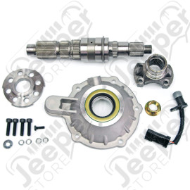 Kit Slip Yoke Eliminator mega short, Jeep Wrangler YJ, TJ