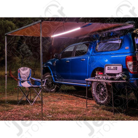 Auvent avec éclairage LED ARB Touring en aluminium 250x250 cm - ARB 814408