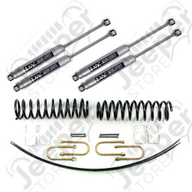 Kit réhausse +2" (+5.08cm) avec amortisseurs BDS et 2 lames additionnelles - Jeep Cherokee XJ - BDS429H