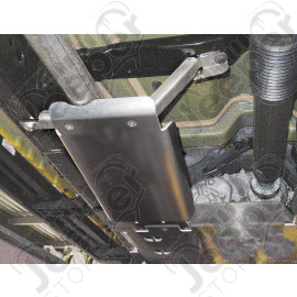 Ski de protection d'échappement centrale pour 2.0L essence (blindage) Jeep Wrangler JL Unlimited