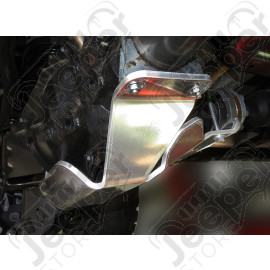 Ski de protection de nez de pont arrière (blindage) Jeep Wrangler JL (essence et diesel)