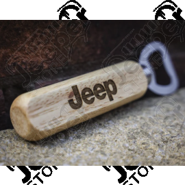 Goodies : Ouvre bouteille Jeep en bois