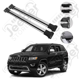 Kit 2 barres de toit en aluminium pour Jeep Cherokee KL - 1579.55 / JC.7520928