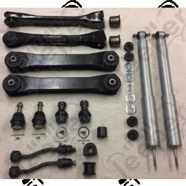 Kit de réfection complet pour suspension avant (pour hauteur 0" à 2") Jeep Wrangler TJ - SSRK/TJ/001A
