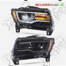 Kit de 2 phares avant LED pour Jeep Grand Cherokee WK2 - VLS-YAA-DQ-0509-HL
